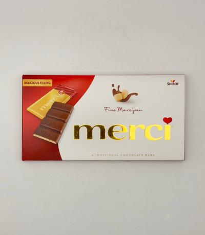 MERCI CHOCO WITH MARZIPAN 112G