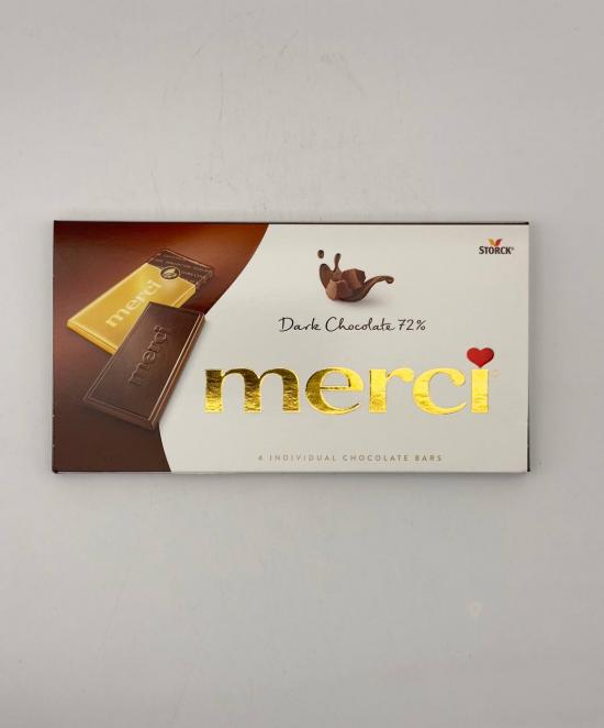 MERCI DARK CHOCO 72% 100G