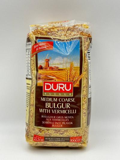 DURU MEDIUM COARSE BULGUR WITH VERMICELLI 1000G