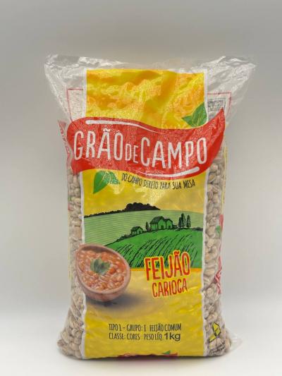 GRAO DE CAMPO CARIOCA BEANS 1kg