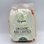 ORGIBITE ORGANIC RED LENTILS 1000g