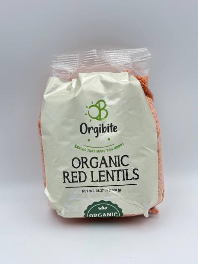 ORGIBITE ORGANIC RED LENTILS 1000g