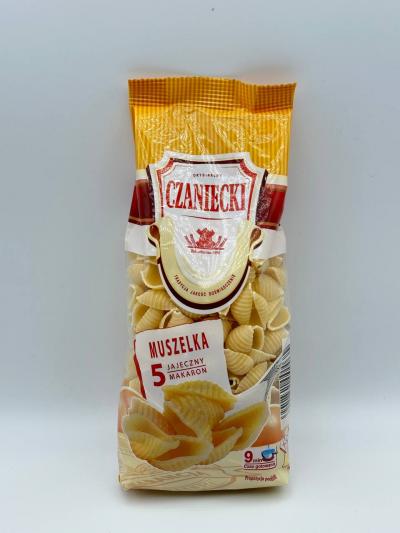 CZANIECKI MUSZELKA MAKARON 250g