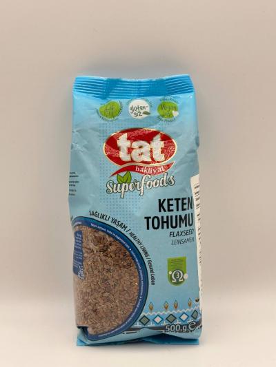 TAT SUPERFOODS KETEN TOHUMU 500G