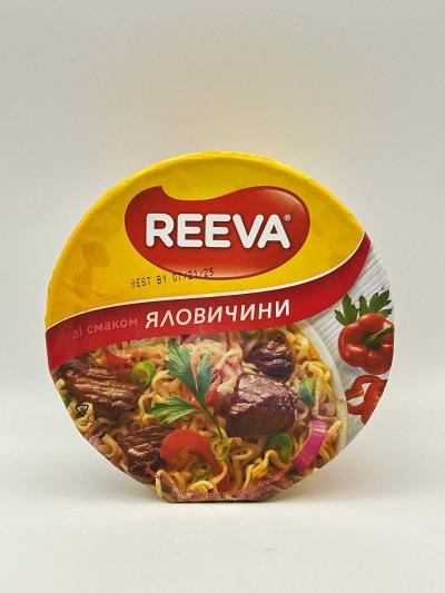 HOMEMADE INSTANT NOODLES REEVA with beef flv 75g