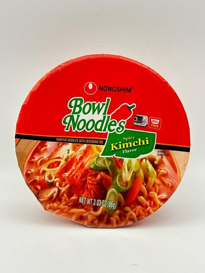 BOWL NOODLES SPICY KIMCHI 86g