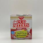 NISSIN CUP NOODLES BEEF flv 64g