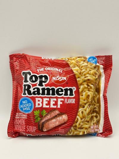 Top Ramen Beef flv Noodles 85g