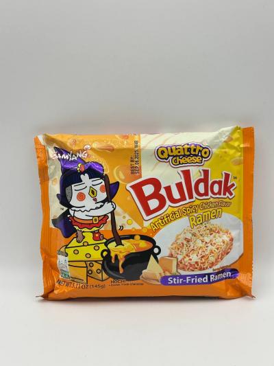 BULDAK Ramen Quattro Cheese Spicy Chicken Flv 145g