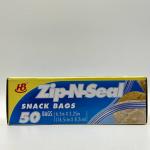 ZIP-N-SEAL SNACK 50 BAGS