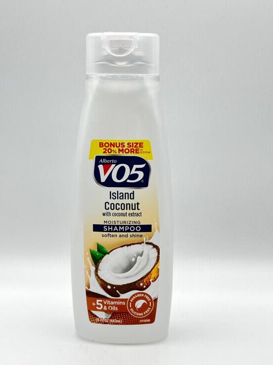 ALBERTO VO5 ISLAND COCONUT MOSTURIZING SHAMPOO 443ML