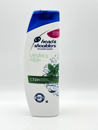 HEAD  & SHOULDER MENTHOL FRESH SHAMPOO UP TO 72H 400ML