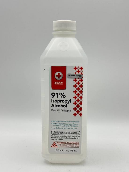 91% ISOPROPYL ALCOHOL 473ml