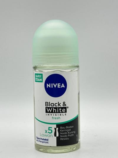 NIVEA BLACK & WHITE DEODORANT 50ml