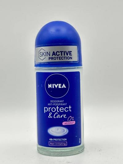 NIVEA PROTECT & CARE DEODORANT 50ml