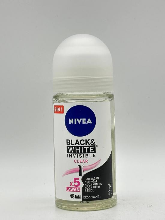 NIVEA BLACK & WHITE DEODORANT 50ml