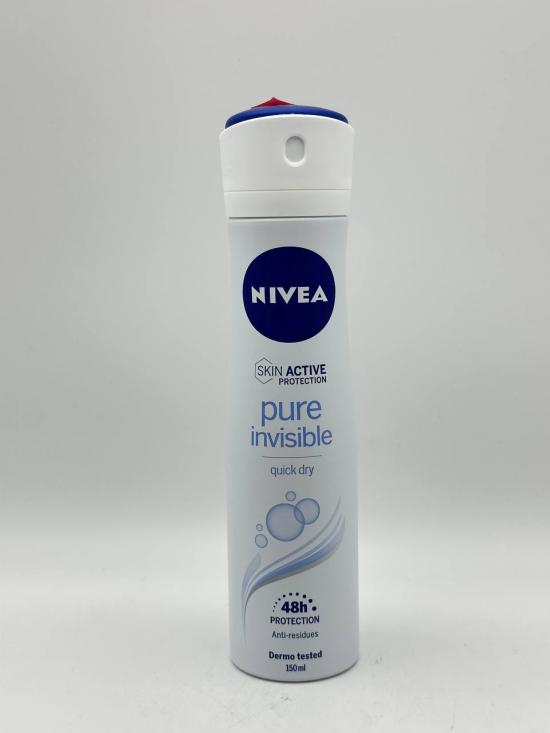 NIVEA PURE INVISIBLE QUICK DRY 150ml