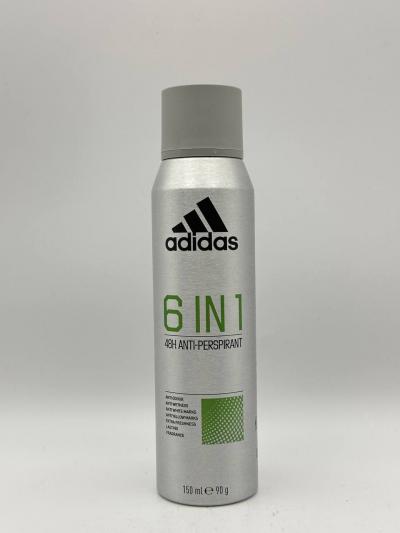 ADIDAS 6 IN 1 DEODORANT 150ml