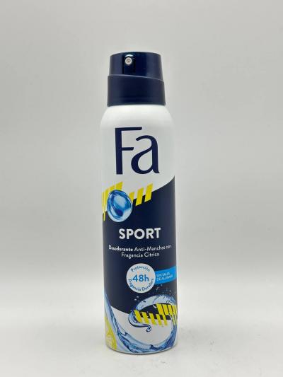 FA  SPORT DEODORANT 150ml