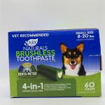 ARK NATURALS BRUSHLESS TOOTHPASTE  DENTAL CHEW 4- IN -1 992G