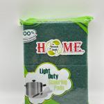 HOME LIGHT DUTY SCOURING PADS 10 PCS