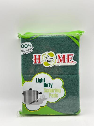 HOME LIGHT DUTY SCOURING PADS 10 PCS