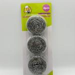 OUMEIJIE STAINLESS STEEL SCOURER 3 PCS