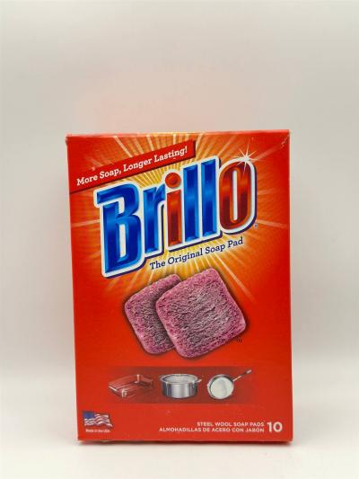 BRILLO ORIGINAL SOAP PAD 10 PC