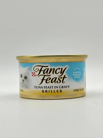 FANCY FEAST TUNA FEAST IN GRAVY GRILLED 85G