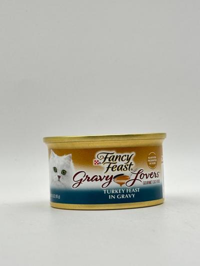 FANCY FEAST GRAVY LOVERS TURKEY FEAST IN GRAVY 85G