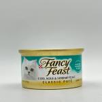 FANCY FEAST COD,SOLE & SHRIMP FEAST CLASSIC PATE 85G