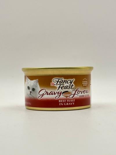 FANCY FEAST GRAVY LOVERS BEEF FEAST IN GRAVY 85G