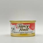 FANCY FEAST SALMON & SHRIMP FEAST IN GRAVY 85G