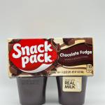 SNACK PACK CHOCOLATE FUDGE 368G