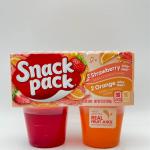 SNACK PACK 2 STRAWBERRY & 2 ORANGE 368G