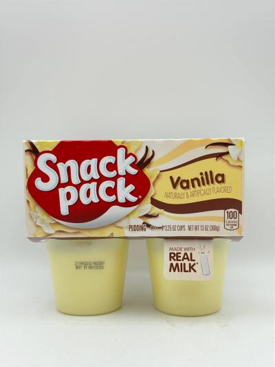 SNACK PACK VANILLA 368G