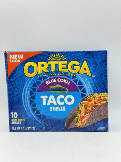 ORTEGA BLUE COEN TACO SHELLS 117G