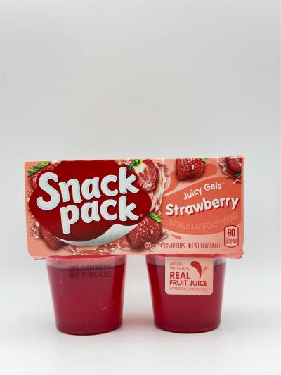 SNACK PACK  JUICY GELS STRAWBERY 368G