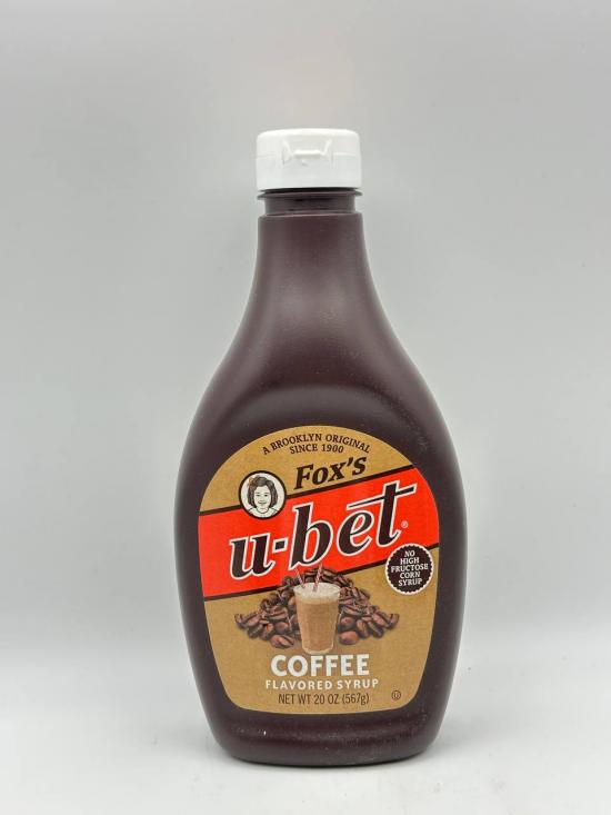 FOX'S U - BET COFFEE FLV SYRUP 567g