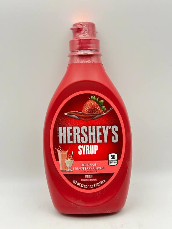 HERSHEY'S SYRUP STRAWBERRY FLV 623g