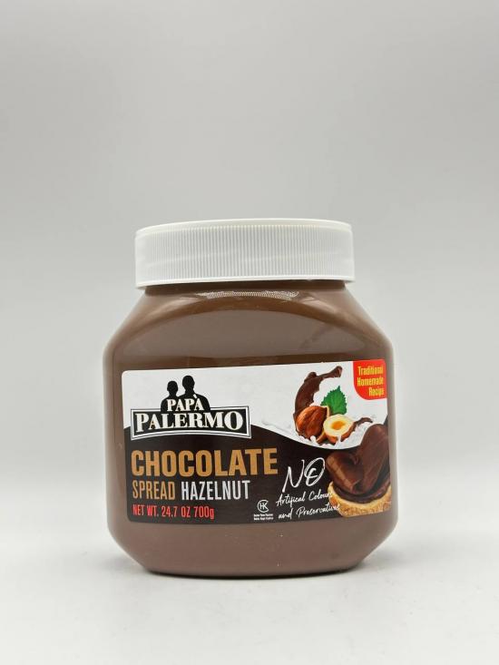 PAPA PALERMO CHOCOLATE SPREAD HAZELNUT 700G