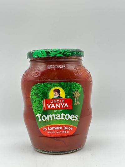 Uncle Vanya Tomatoes In Juice 680g.