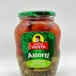 UNCLE VANYA ASSORTI Cucumbers and Tomatoes 680g