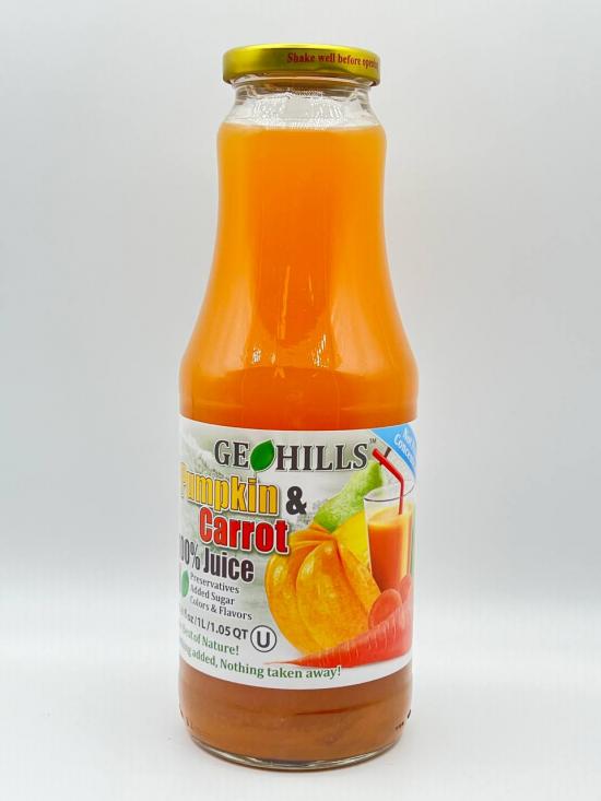 GEOHILLS PUMPKING & CARROT JUICE 1L