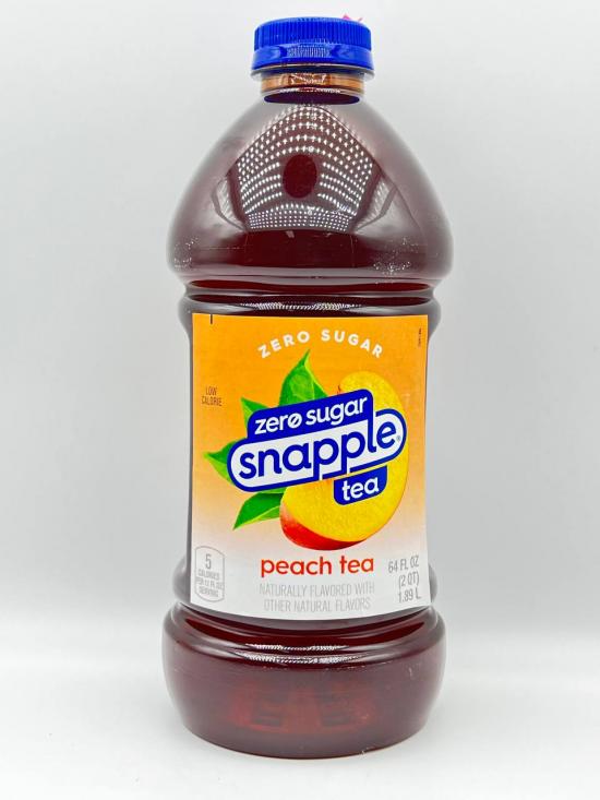 SNAPPLE TEA ZERO SUGAR PEACH FLV 1.89L