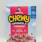 Quaker  chewy granola strawberry 387g