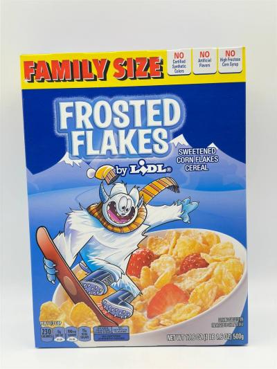 Frosted Flakes by Lidl sweetened corn flakes cereal 500g