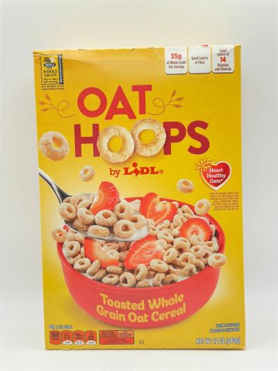 OAT HOOPS BY LIDL 340G