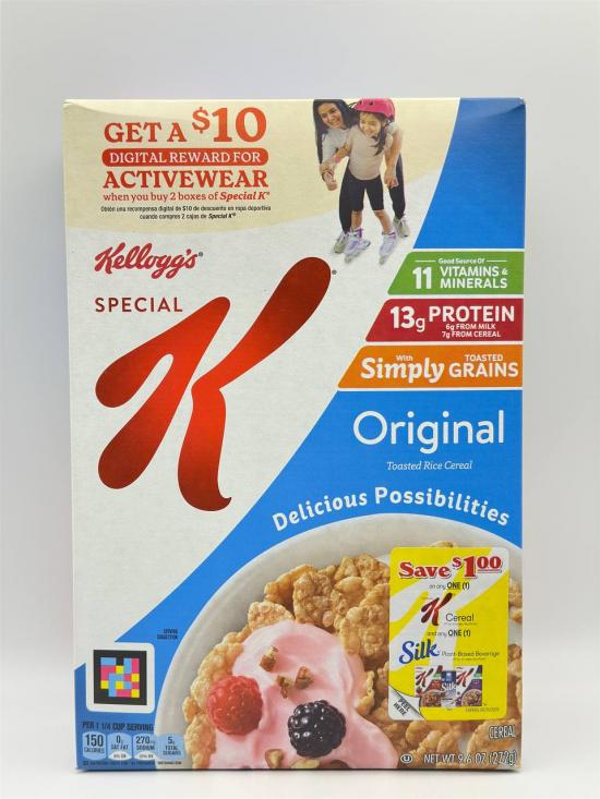 SPECIAL K ORIGINAL TOASTED RICE CEREAL 272g