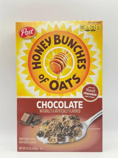 OATS OF HONEY BUNCHES CHOCOLATE 340G